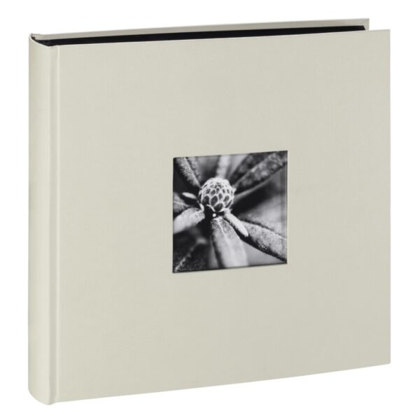 Hama Album XL Fine Art 30x30 Cm 100 Zwarte Pagina's Krijt00002344