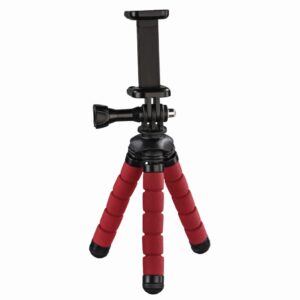 Hama Ministatief Flex Voor Smartphone En GoPro 14 Cm Rood00004611