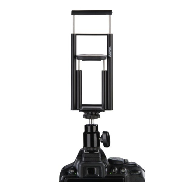 Hama Smartphone-/tablethouder Voor Flitsschoen En ¼ Op DSLR Met Wifi00004625 - Afbeelding 2