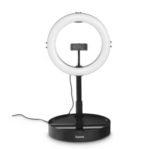 Hama SpotLight FoldUp LED RGB Ringlamp Zwart/Wit00004665