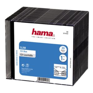 Hama Cd Slim Box 20-P. Red00011432