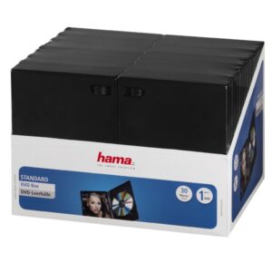 Hama Dvd-Box Black 30-Pack Red00011495