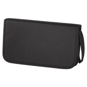 Hama Nylon Wallet Voor 64 CD/DVD/Blue-ray Zwart00011616
