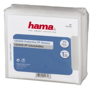 Hama Cd/Dvd Pp-Sl.75-Pack Tp00011716