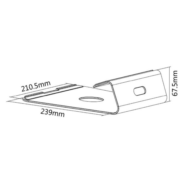 New Star Products NSLS025 Notebook Steun RVSNSLS025 - Afbeelding 3